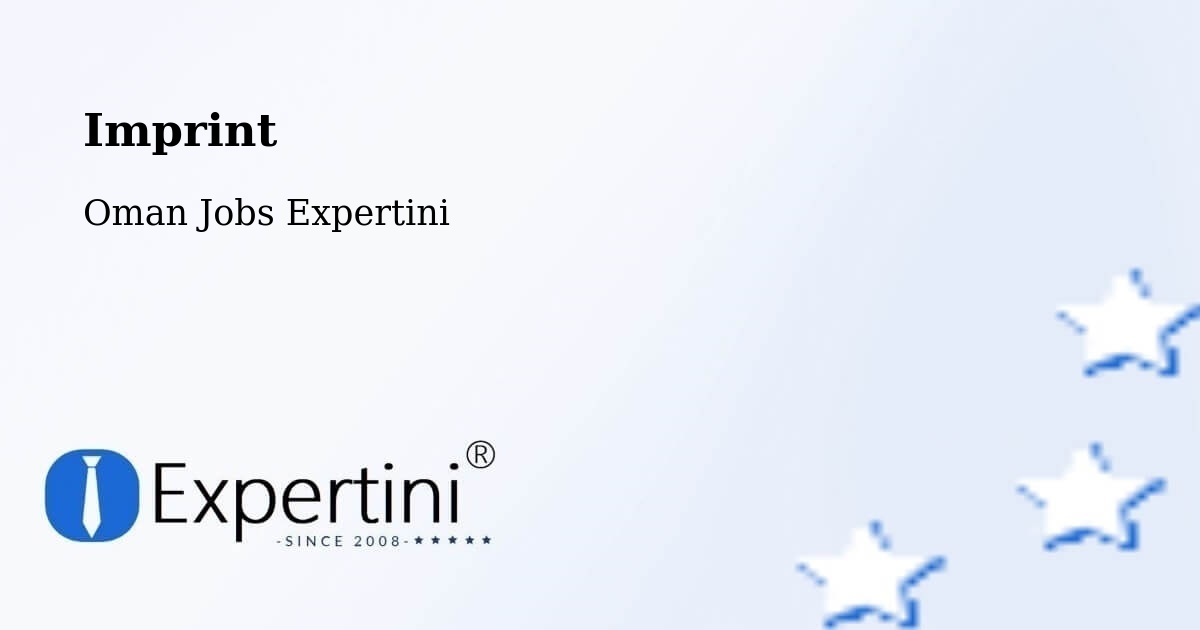 Imprint – Adam - Oman Jobs Expertini