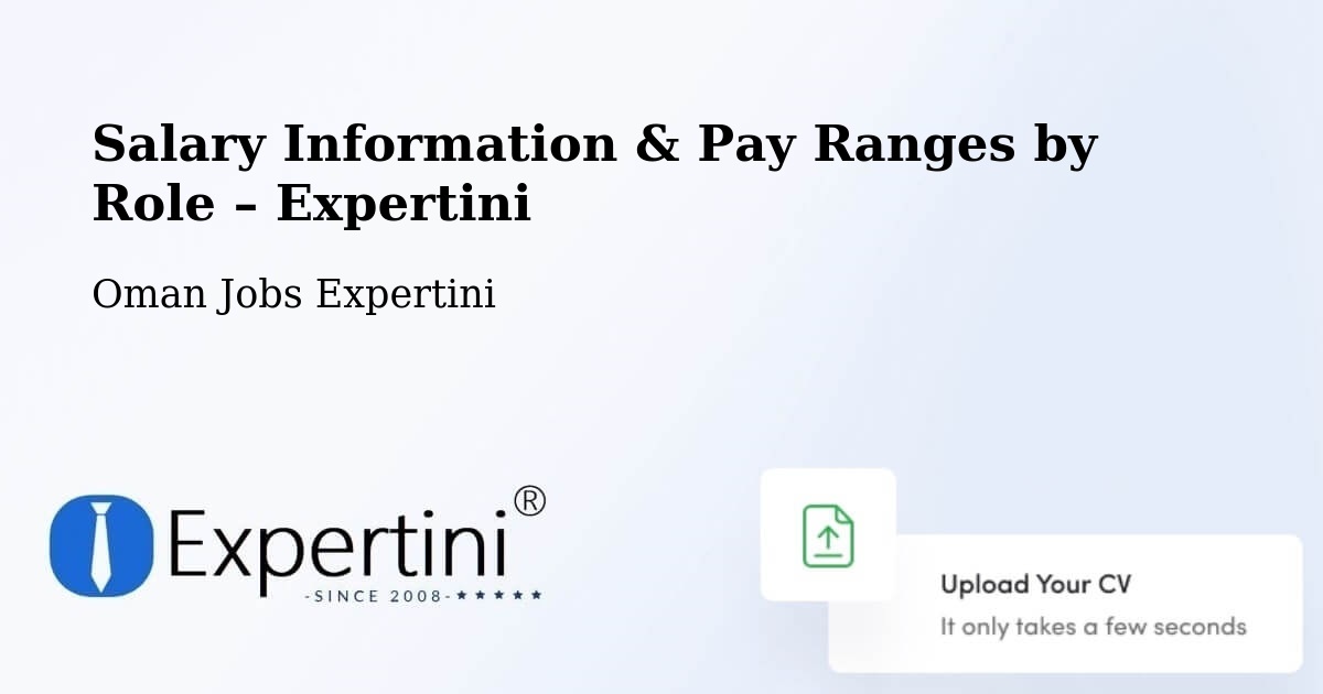 Salary Information & Pay Ranges – Adam - Adam, Oman Jobs Expertini
